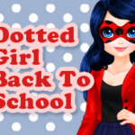 Dotted Girl Back to School